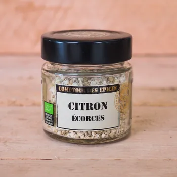 Image Citron écorces concassées BIO